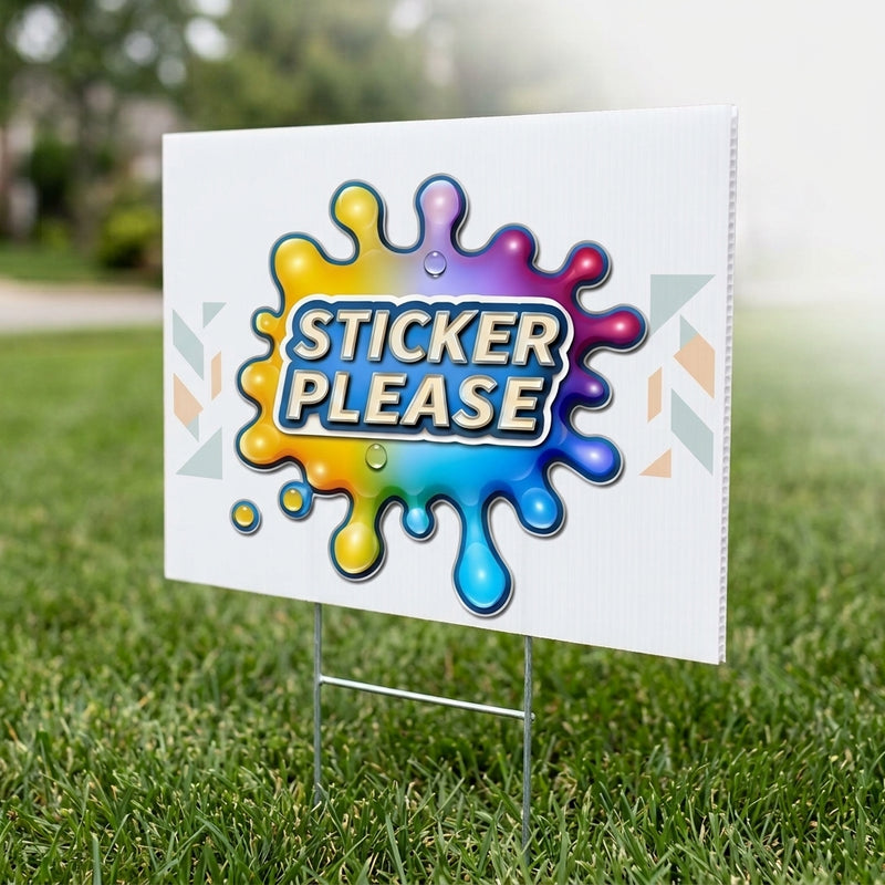 Yard Signs — 12×18