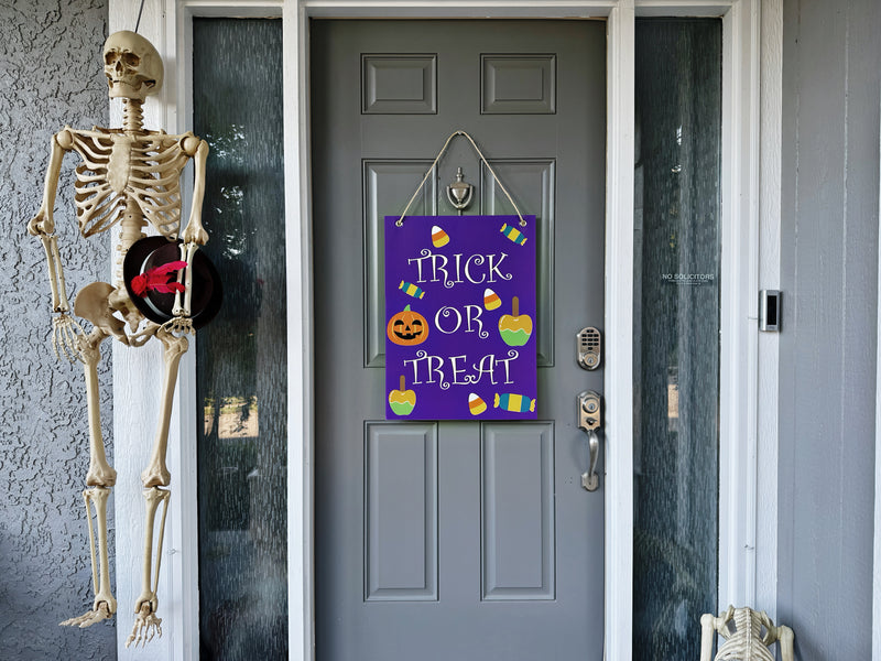 Trick or Treat — Halloween Door & Yard Sign