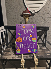 Trick or Treat — Halloween Door & Yard Sign