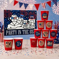 Backyard Bash yard sign and cup stickers bundle