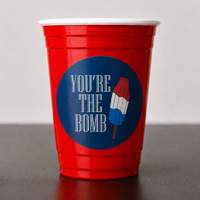 You're the Bomb cup sticker